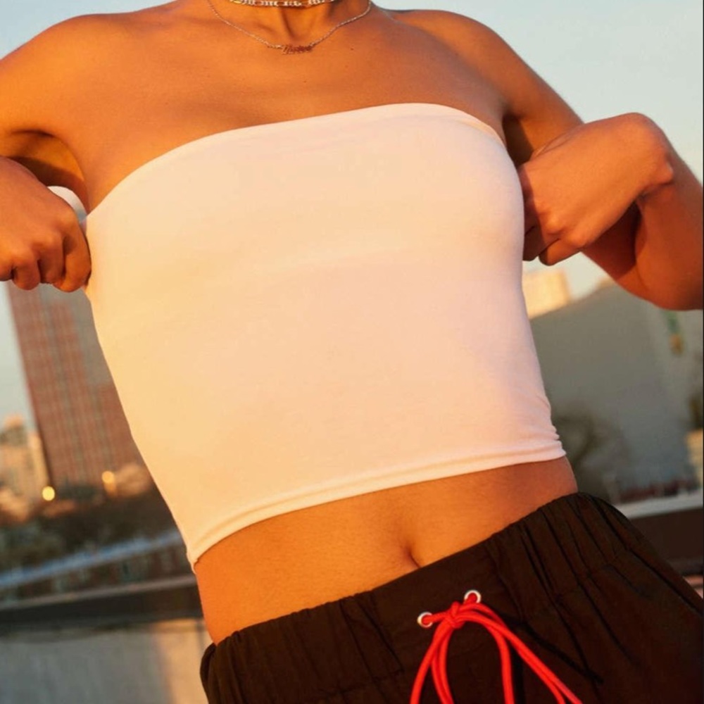 Silence + Noise Tal Tube Top